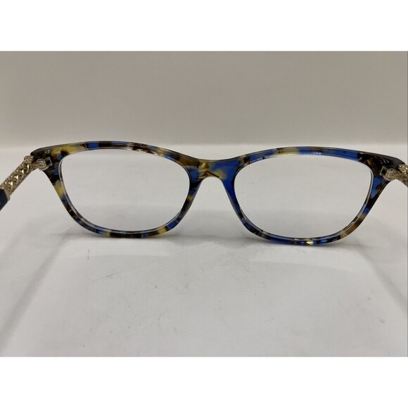 Chelsea Morgan Eyeglasses CM 7001 TO/BL Designer Frames Only Blue 53-16-140